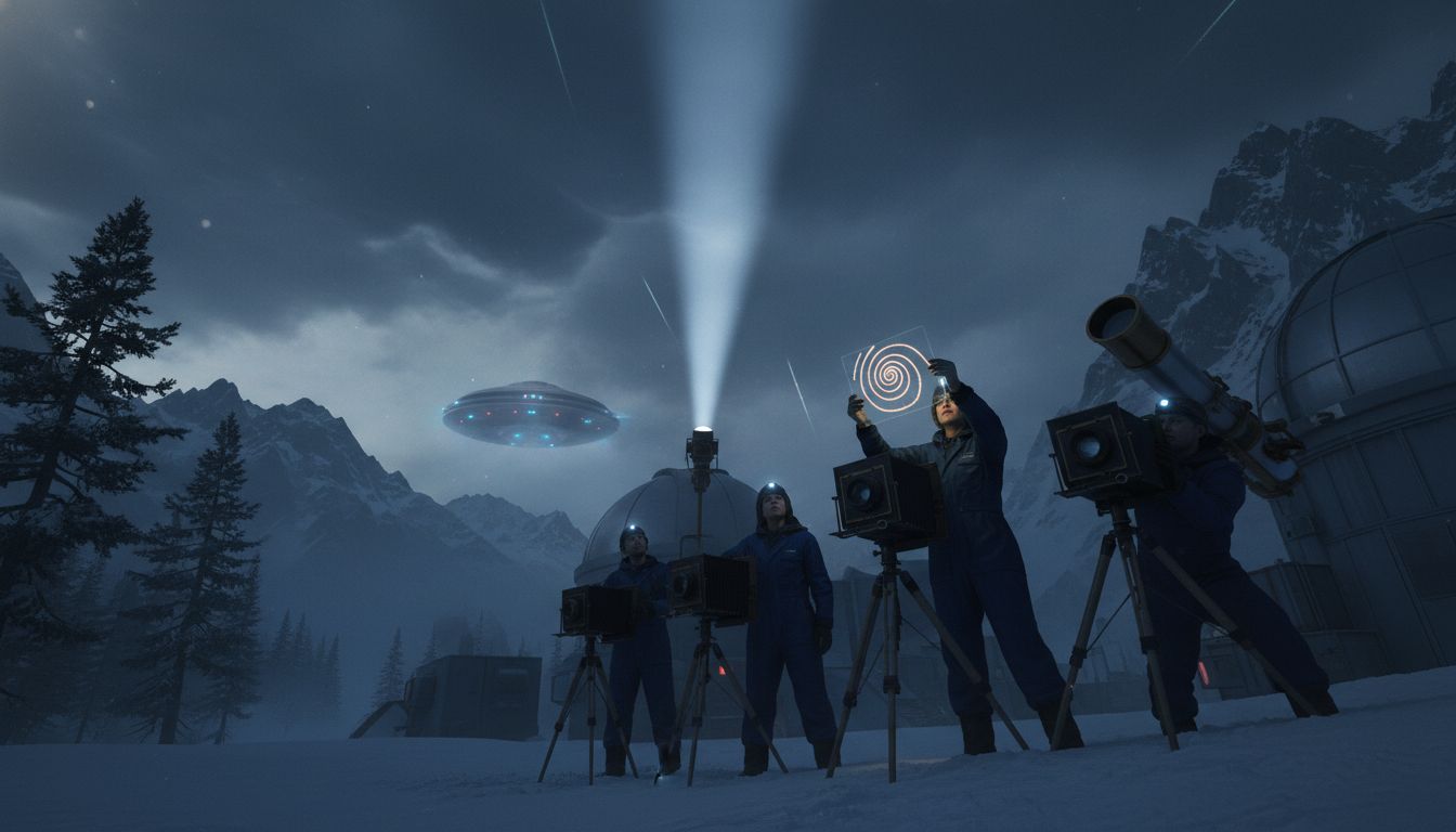 UFOs Are Just One Explanation for Mysterious Patterns in Old Telescope Data Scientific American