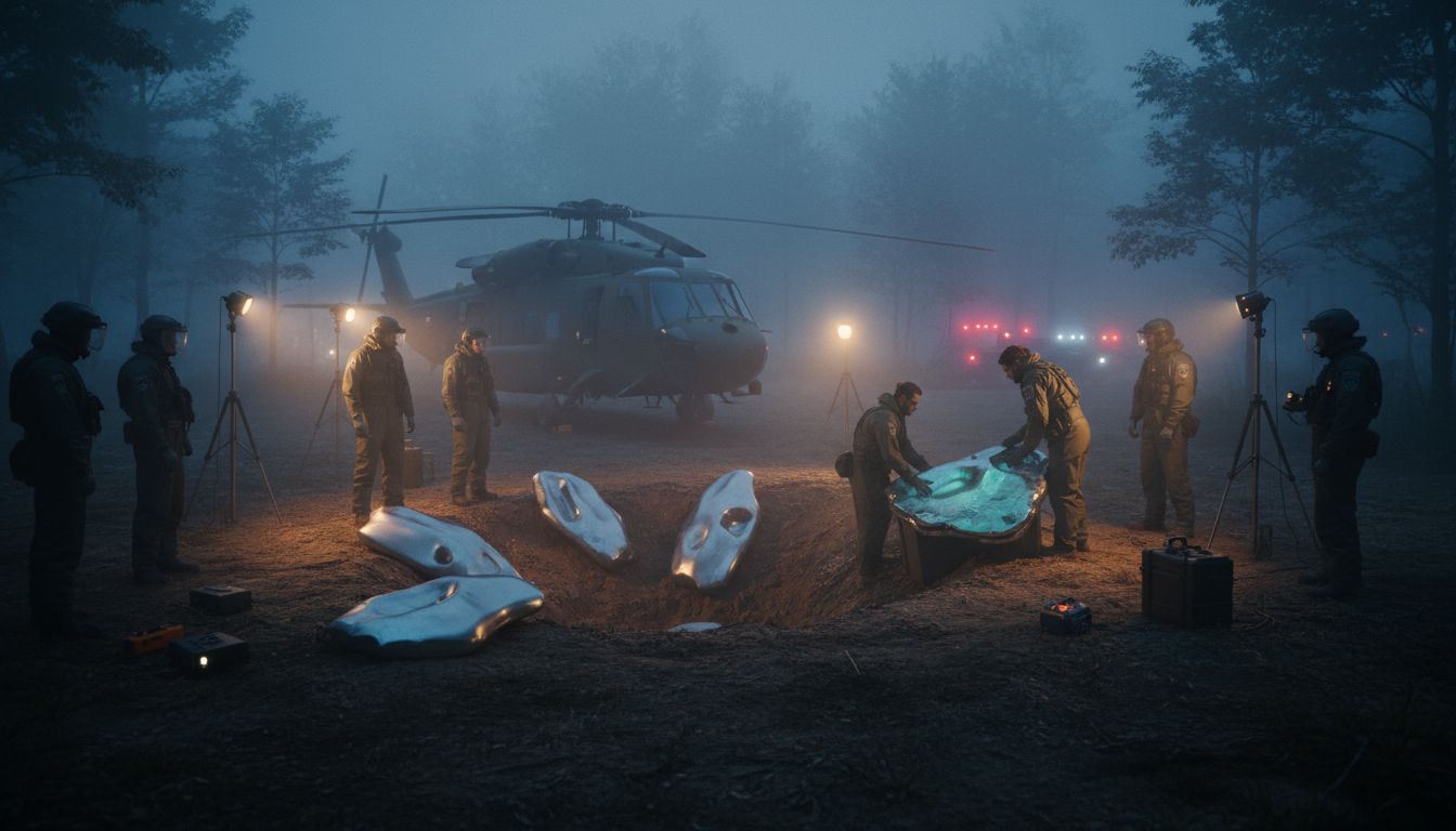 Pentagon files on UFOs include report about metal fragments found in West Rindge, New Hampshire - WMUR