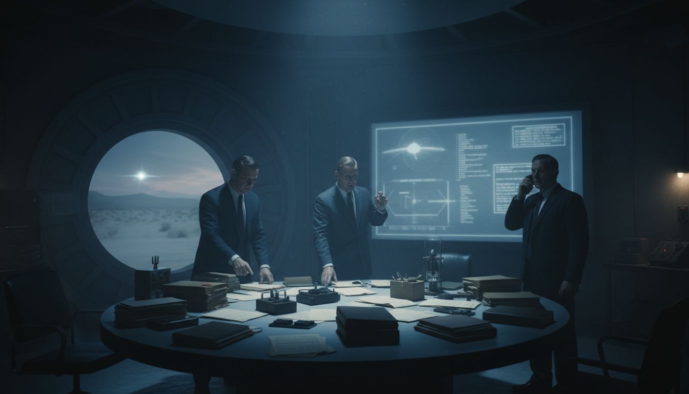 New batch of UFO records from feds reveals secret meetings at Los Alamos - The Taos News