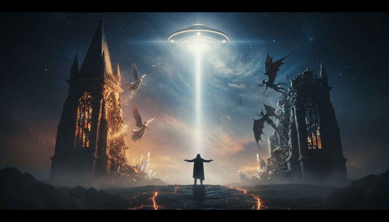 Angels, Demons And Lots Of Theological Questions About UFOs - Religion Unplugged