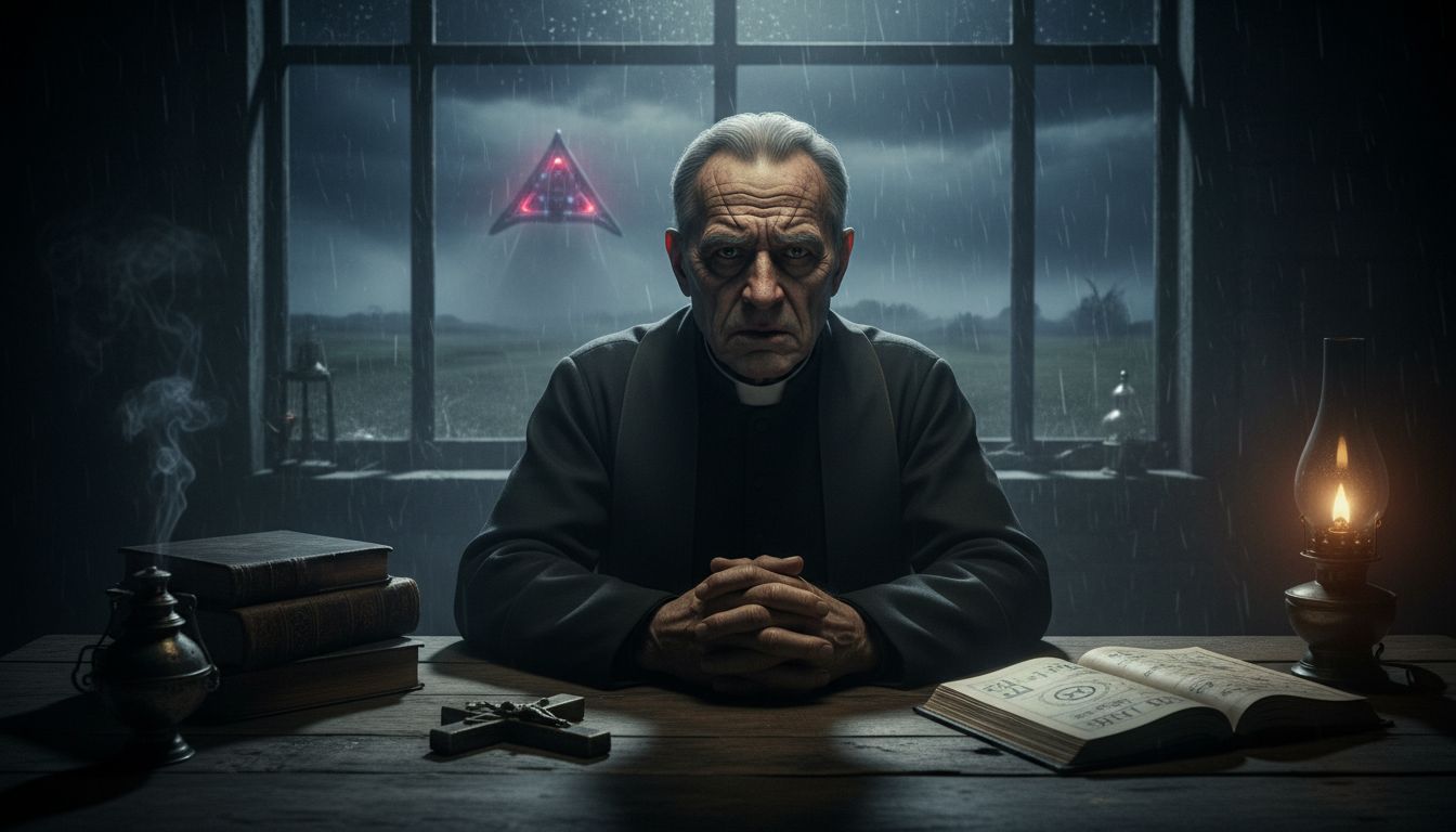 Exorcist reveals chilling experience that led him to believe UFOs are the work of the devil - UNILAD