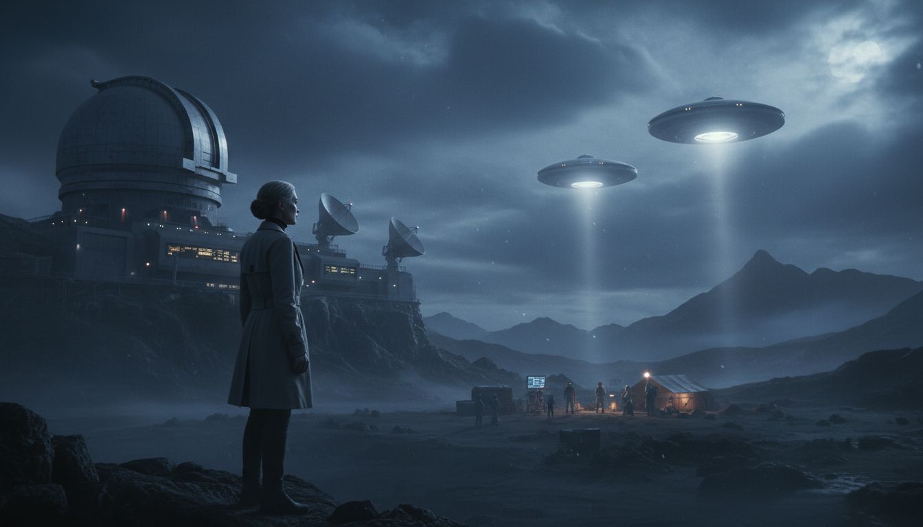 Scientist admits universe is 'teeming with life'... and reveals what first contact will look like amid Trump's UFO disclosure