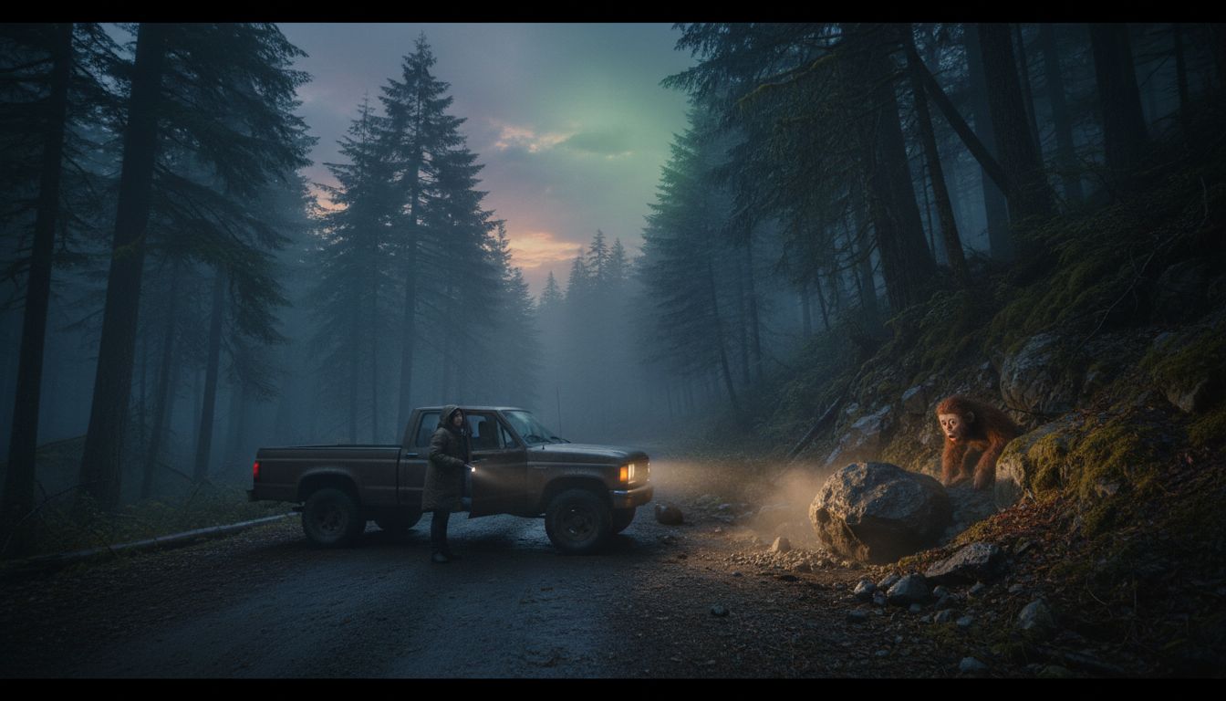 Washington State Driver Reports Bigfoot Sighting Coast to Coast AM
