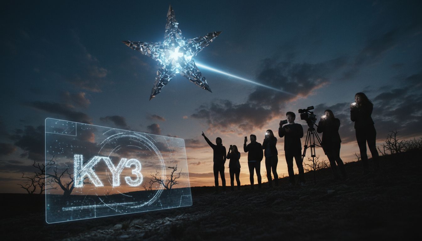 ‘Star-shaped’ UFO spotted in newly released video - KY3