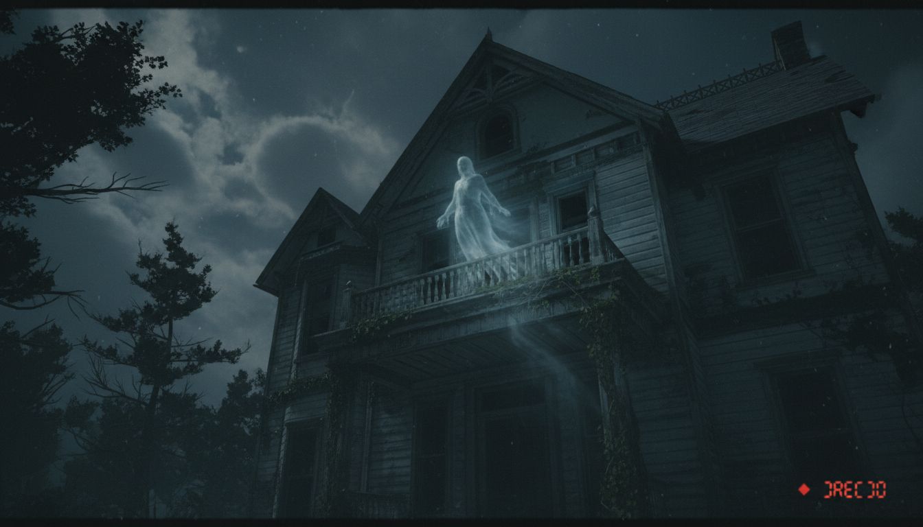 Real Ghost Caught on Camera