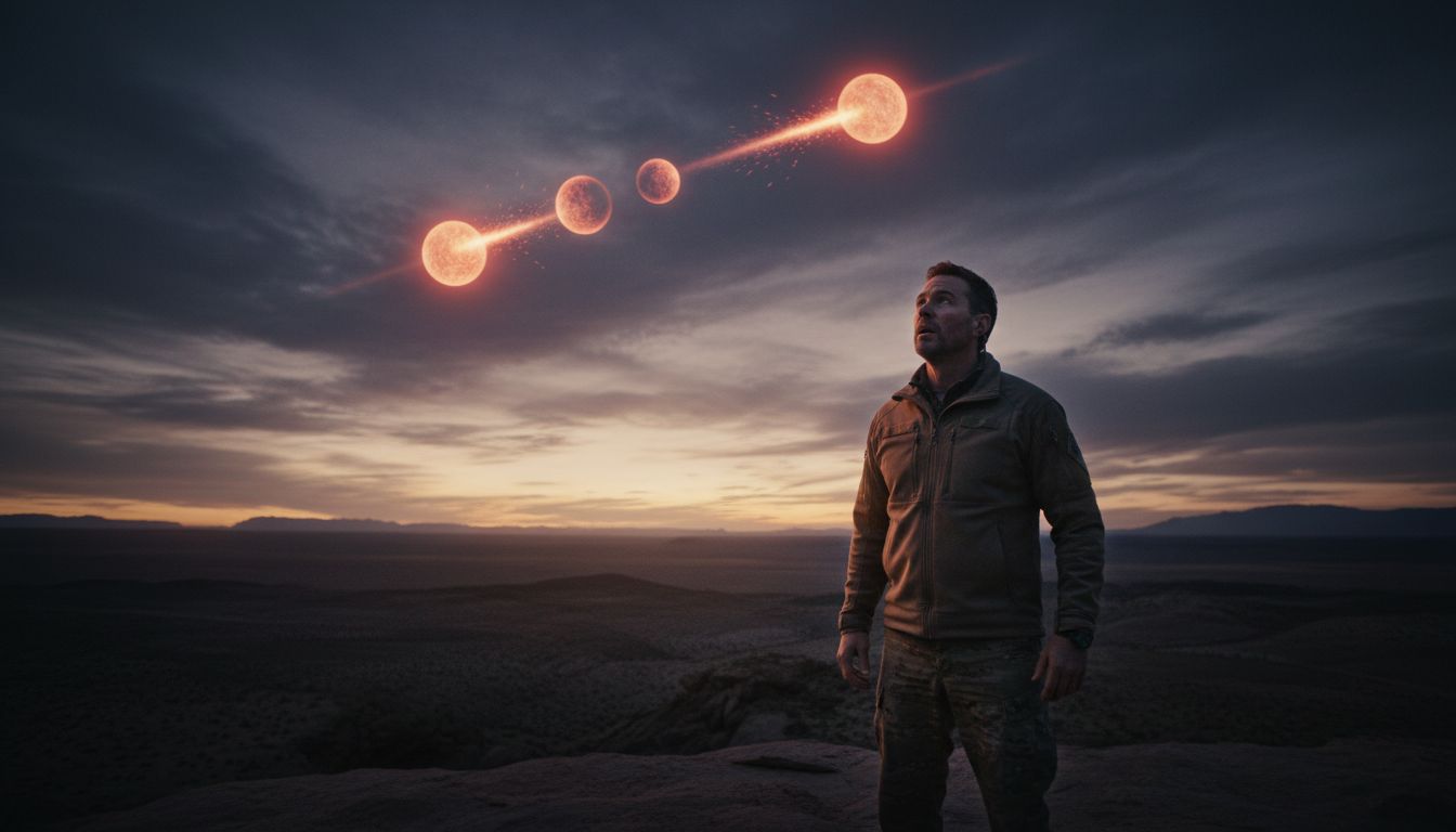 UFO files latest: US intel officer saw 'glowing orbs' split in two at high speed, new documents show - Sky News