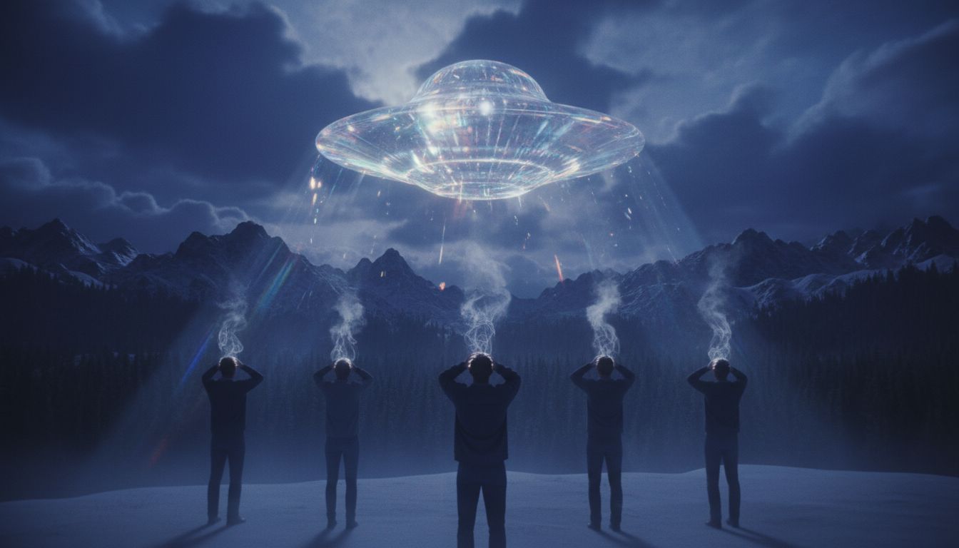 UFOs might be a holographic projection of human consciousness. - Psychology Today