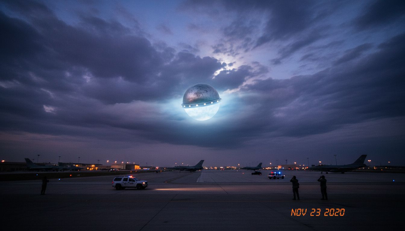 Video - DOW-UAP-PR055, "Spherical UAP over AFG in and out of clouds 23 Nov 2020" - DVIDS