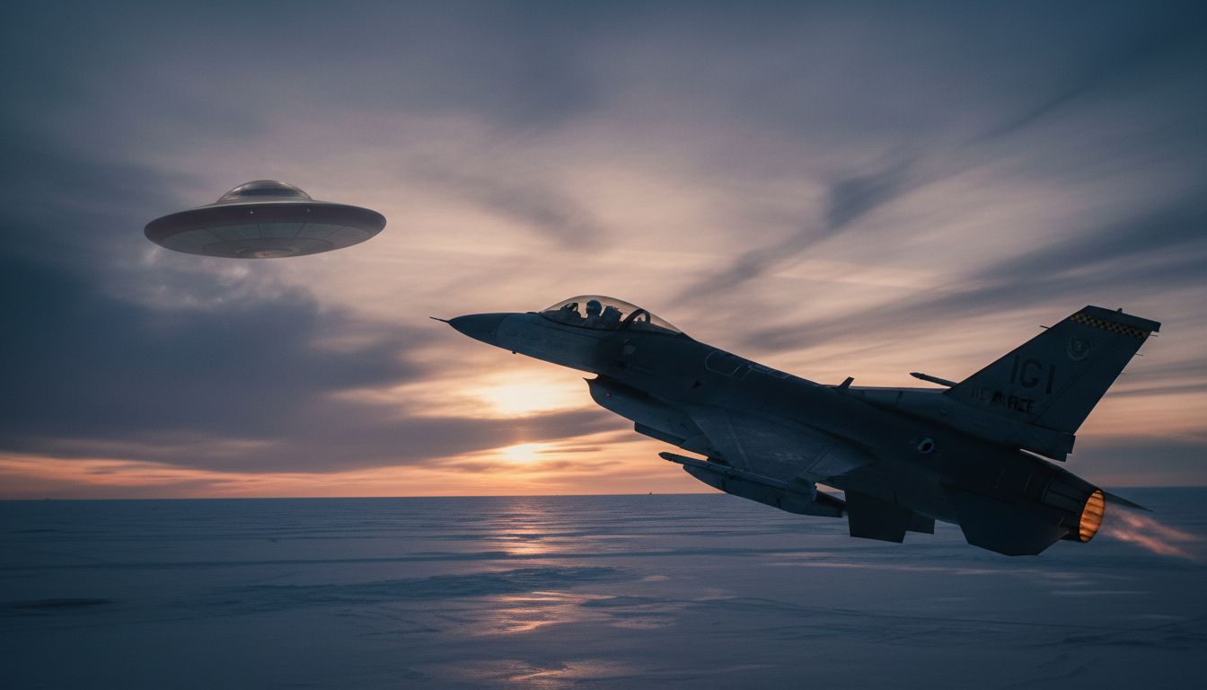 F-16C encounter with UAP over Lake Huron in 2023 included in Pentagon file release - FOX 2 Detroit