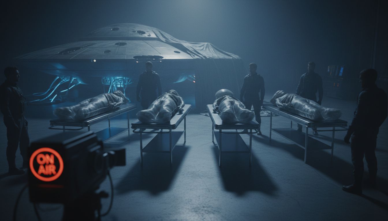 UFO insider claims US has bodies of 4 different alien species from downed spacecraft in government custody - Fox News