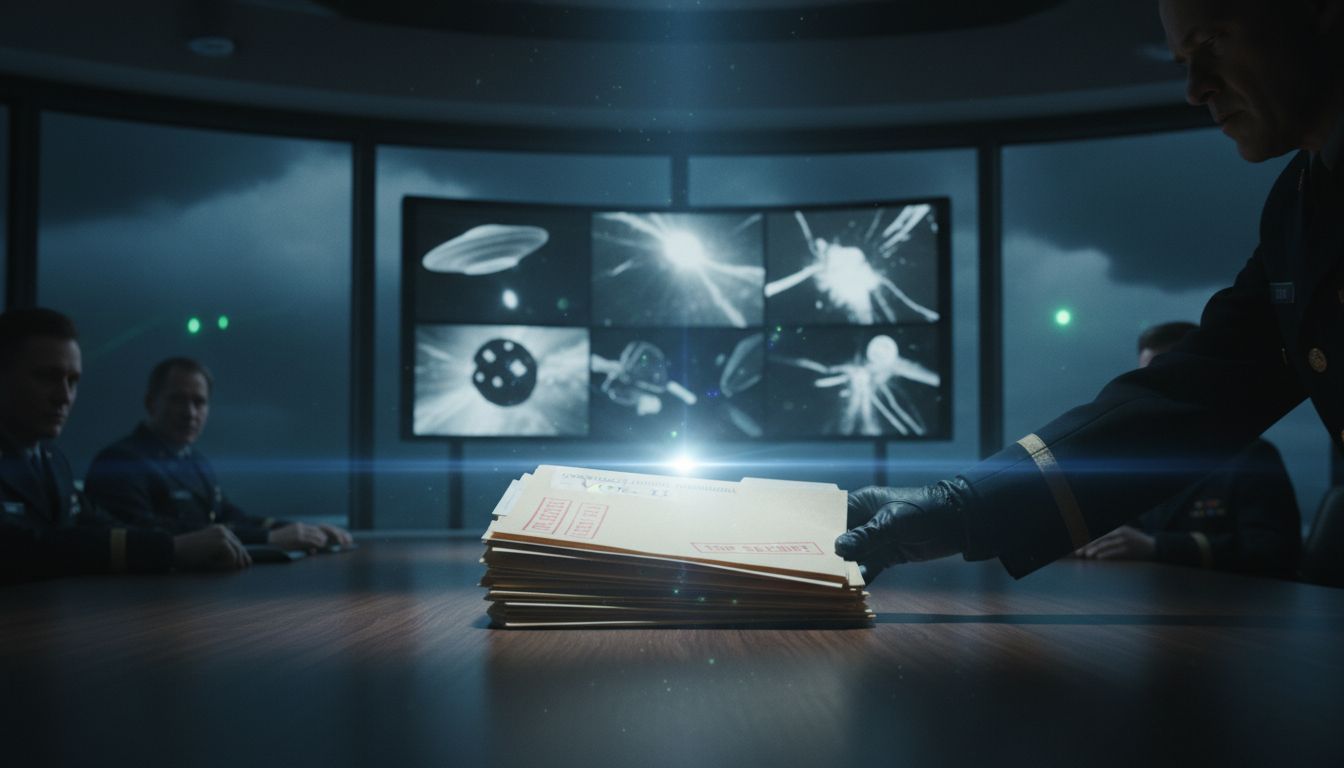 The Defense Department released a second batch of previously classified files on alleged UFO sightings, including references to people reporting unexplained green orbs, discs and fireballs. - instagram.com