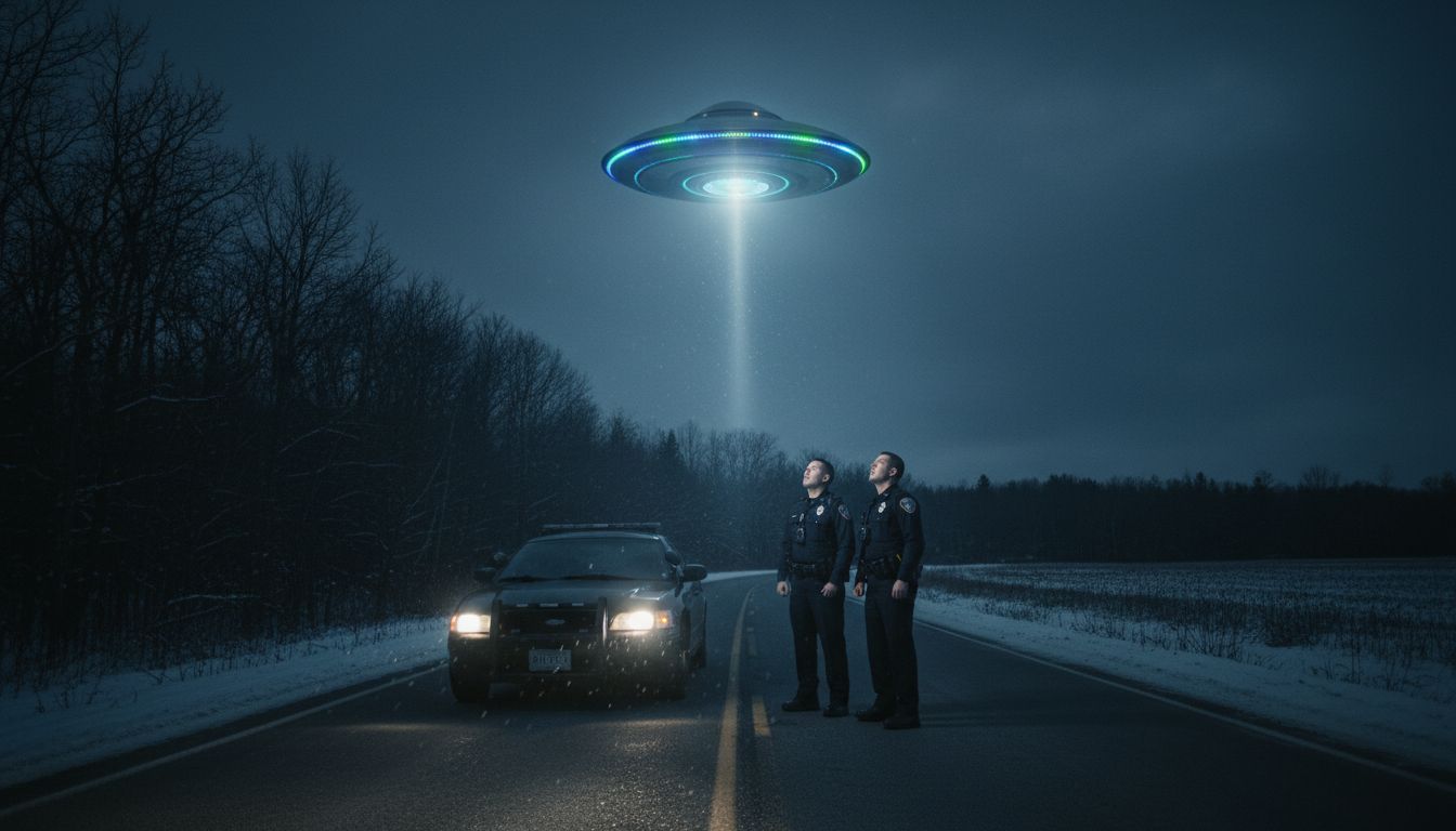 FBI documents detail reported UFO sighting involving Anoka police officers - FOX 9 Minneapolis-St. Paul