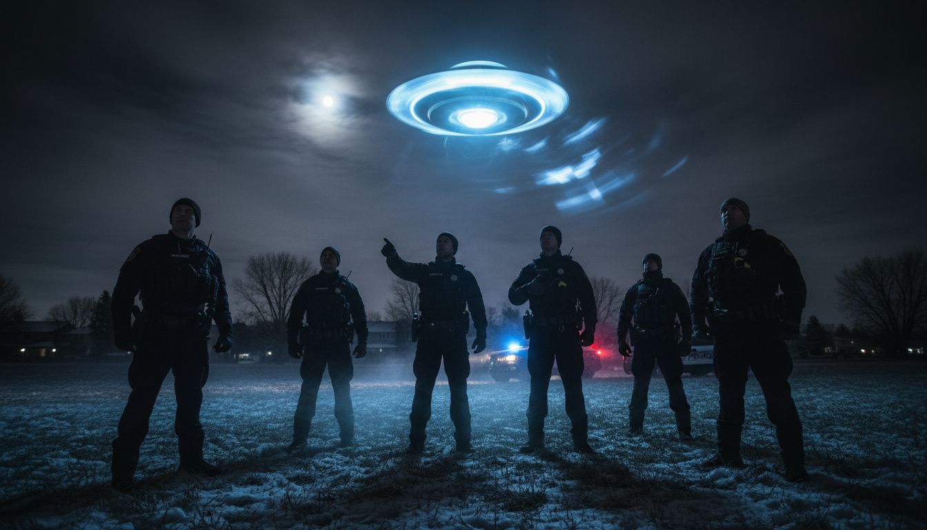 Anoka Police Report Glowing UFO Sighting During Training Session - KROC-AM