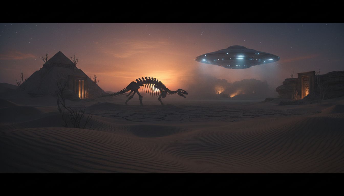 Lost Civilizations and Dinosaurs of the Ancient Sahara Desert