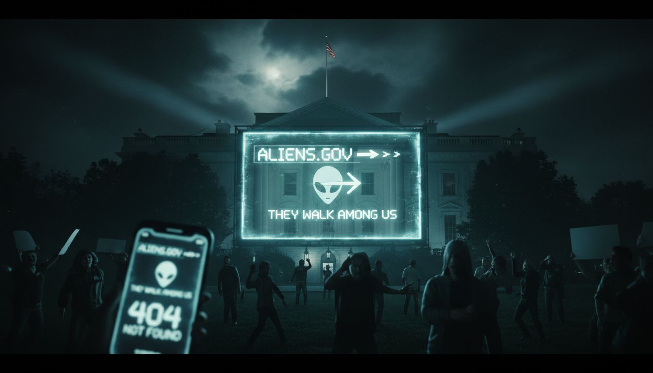 White House Launches Cheeky 'Aliens.gov' Website — As Admin Slowly Releases UFO Files: 'They Walk Among Us' New York Post