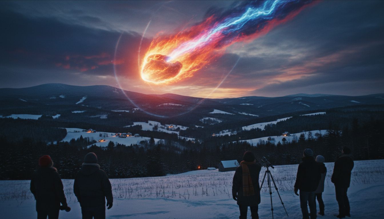 Meteor as heavy as an elephant causes widespread speculation across New England - AP News