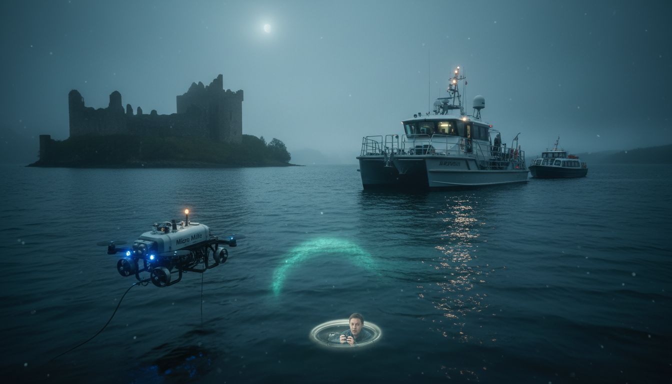 Underwater Drone Joins Annual Hunt For Loch Ness Monster The Standard
