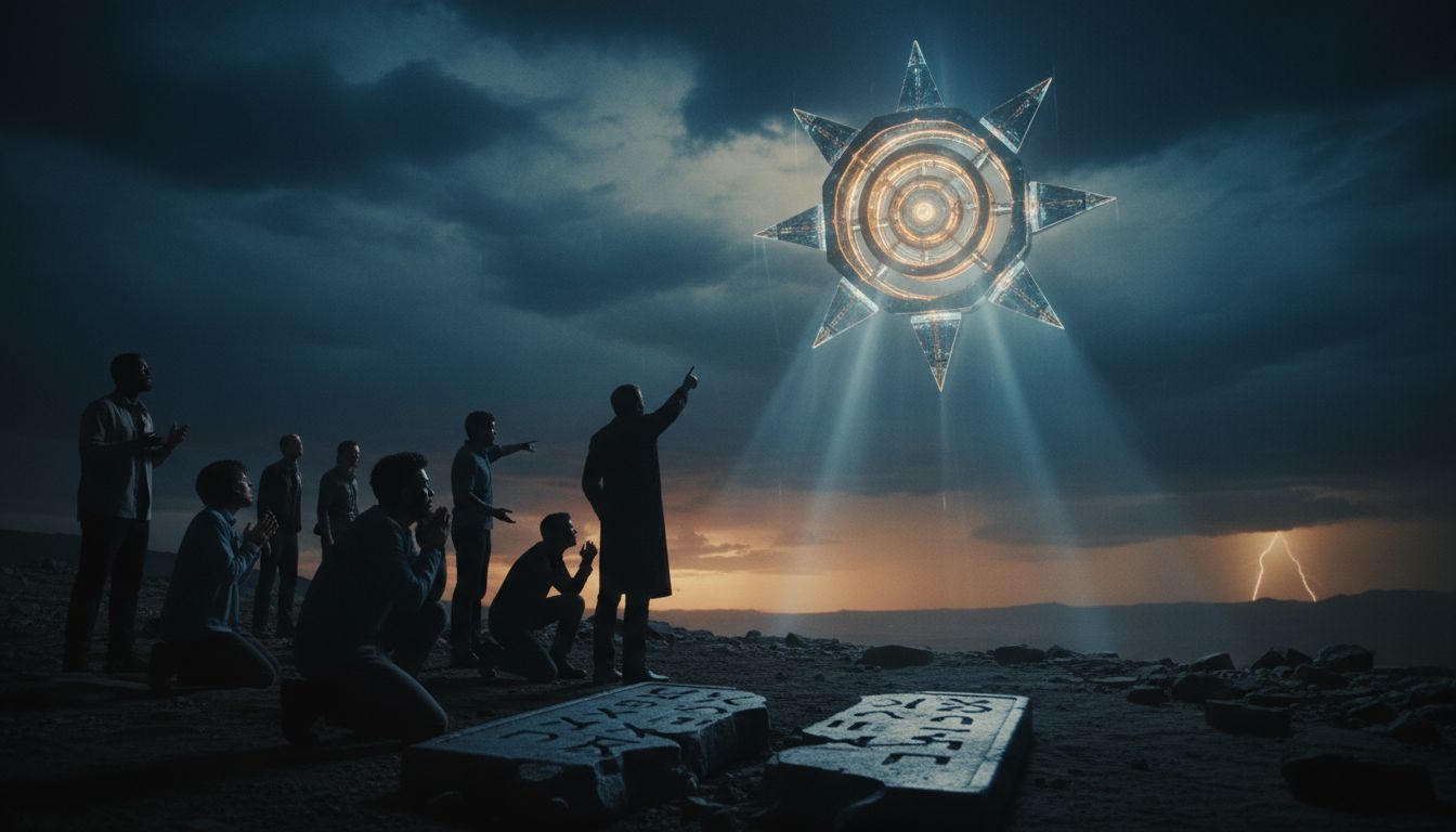 Video: 8-Pointed UFO Sparks Biblical 'Ophanim' Theories Coast to Coast AM