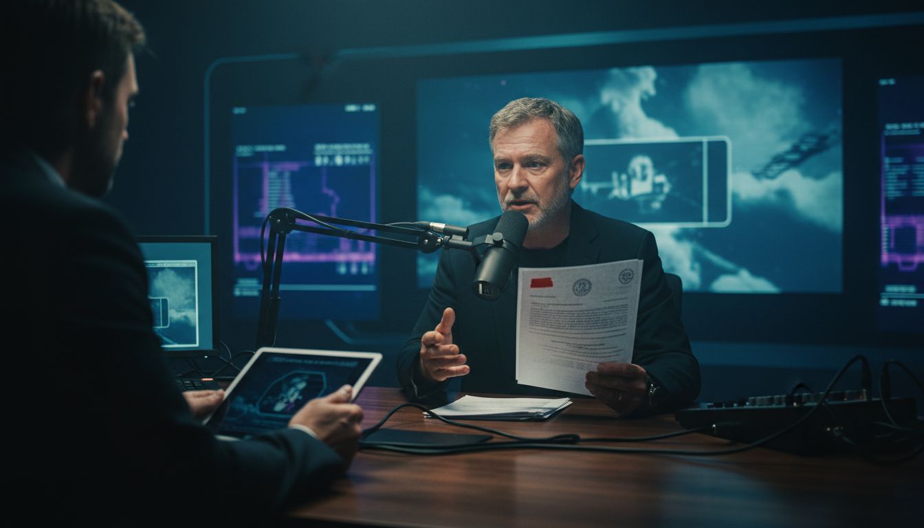 ‘Holy F—, This Is Real’: Ross Coulthart Says America’s UFO Reckoning Has Already Begun