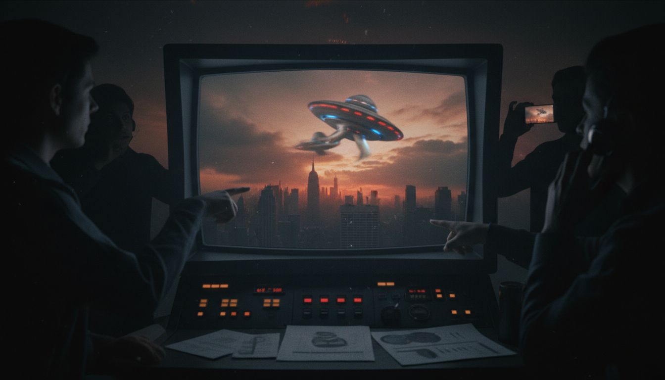 Mysterious UFO flies over Manhattan. Are the drones returning?