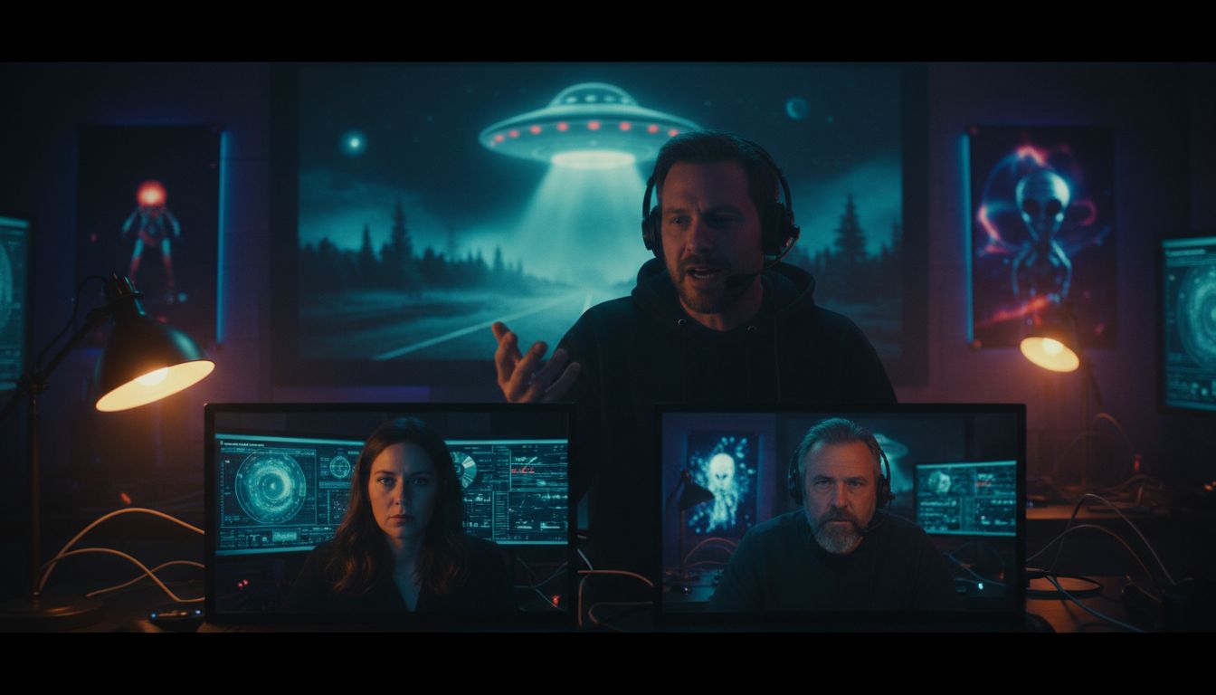 Are alien space monsters really murdering humans on earth?