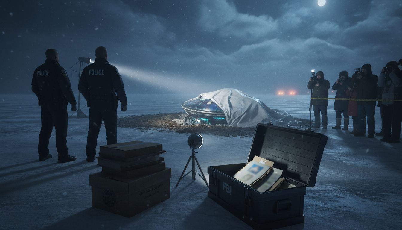 FBI Documents Detail Reported UFO Sighting Involving Anoka Police Officers FOX9