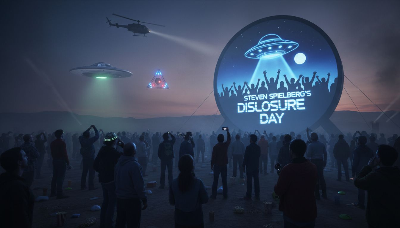UFO Enthusiasts Were Waiting for a Sign. They Got Spielberg’s ‘Disclosure Day.’ - WSJ
