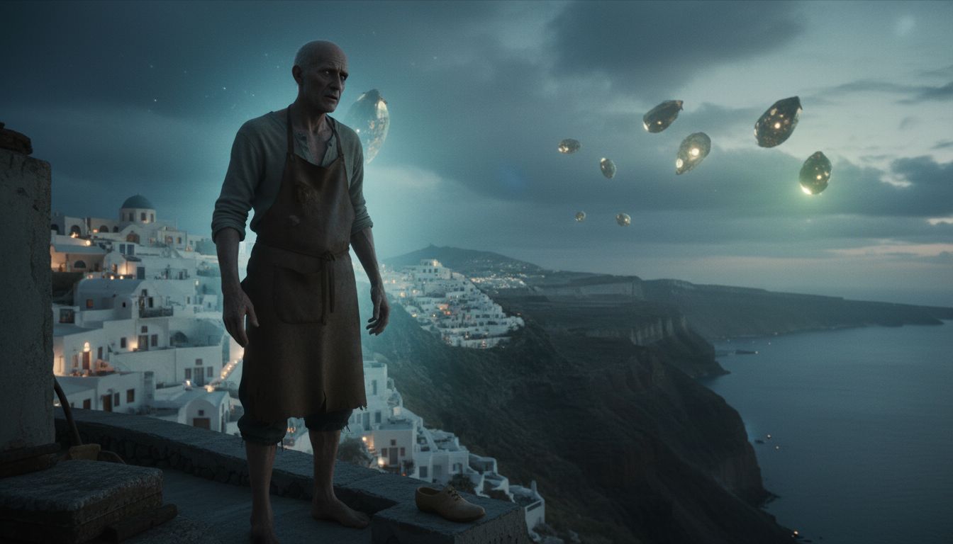 The Shoemaking Vrykolakas Vampire from Pyrgos Castle