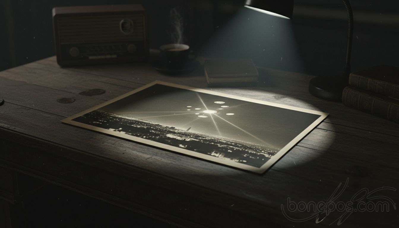 The Battle Of Los Angeles UFO Sighting – 8x10 Inch WWII Photograph – Restored Archival Print - bonepos.com