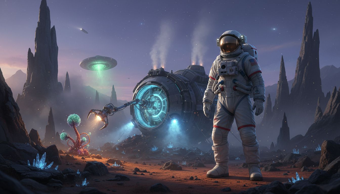 UFO Update: NASA Astronaut Reveals Planned Test for Extraterrestrial Life on Space Mission - Newsweek