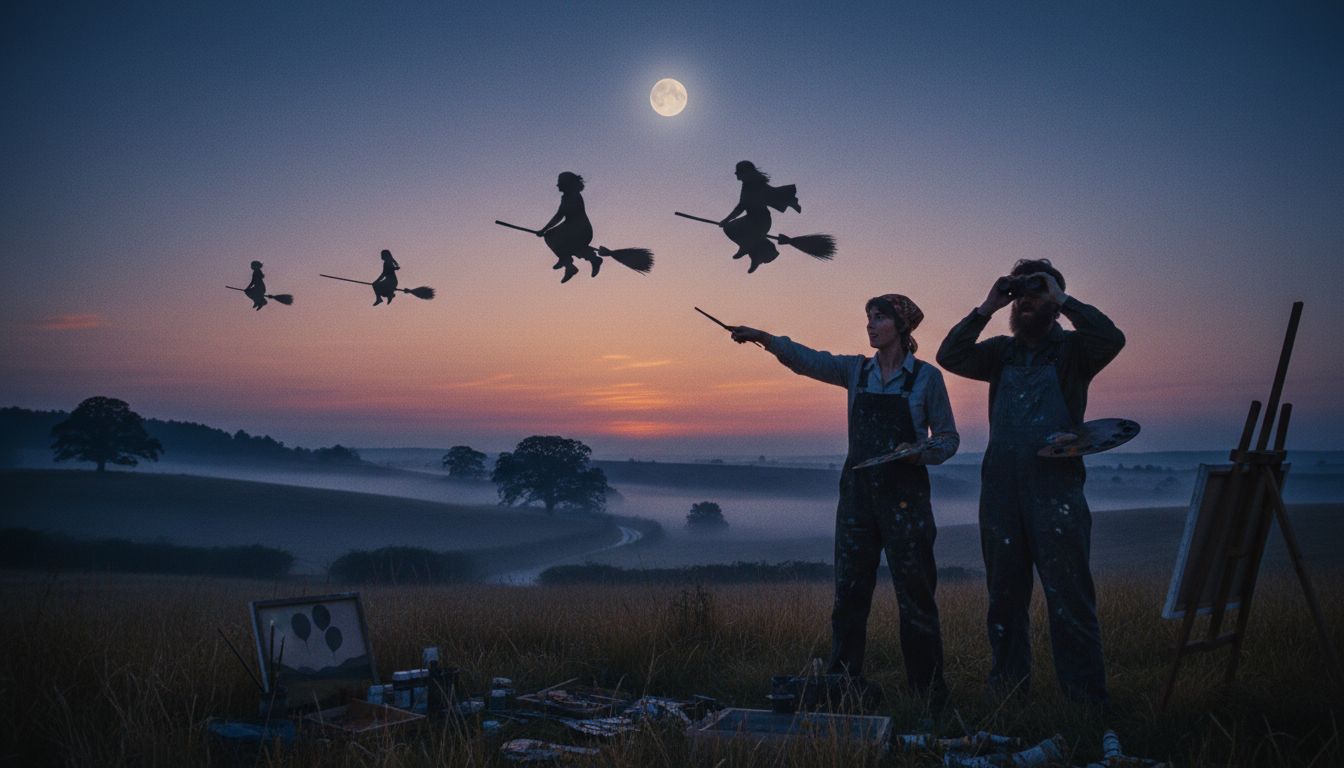 Flying Broomsticks Susan Demeter