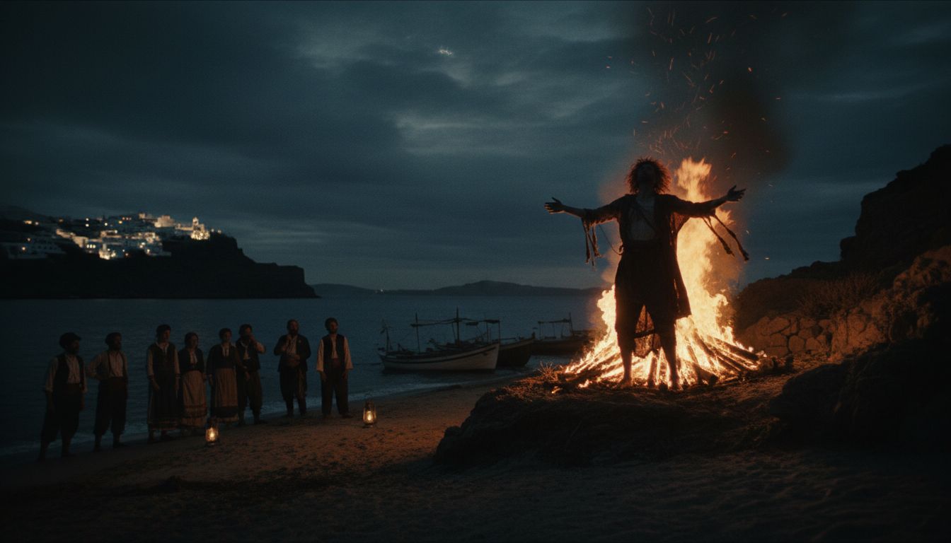 The Vrykolakas Vampire in Patmos