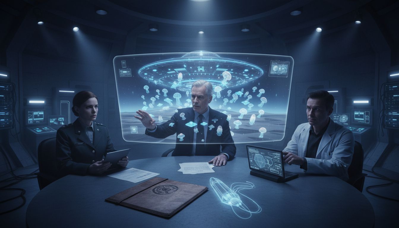 Ex-Pentagon Official Bombshell - Swarms of UFOs entering Mothership in 2019 incident