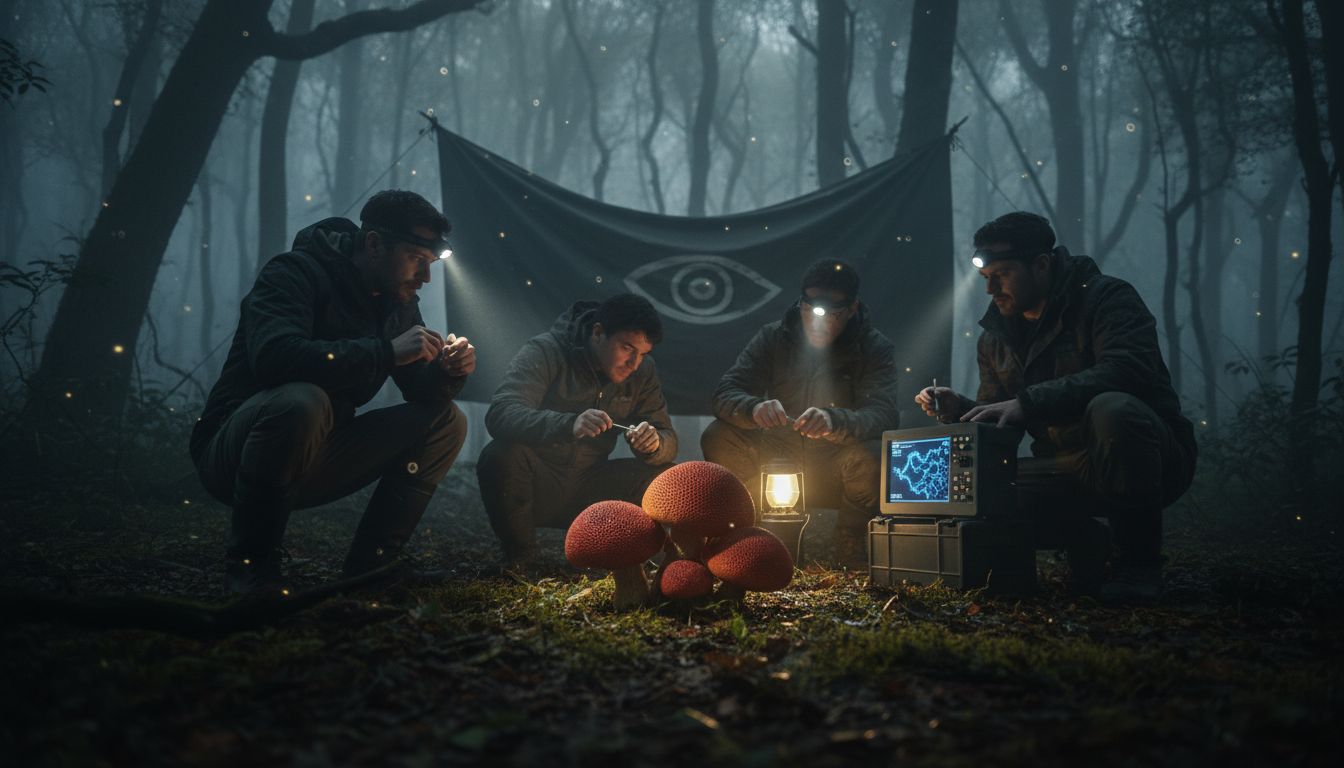 Mushroom Behind 'Tiny Human' Visions Lacks Genes For Known Psychedelics Science Alert