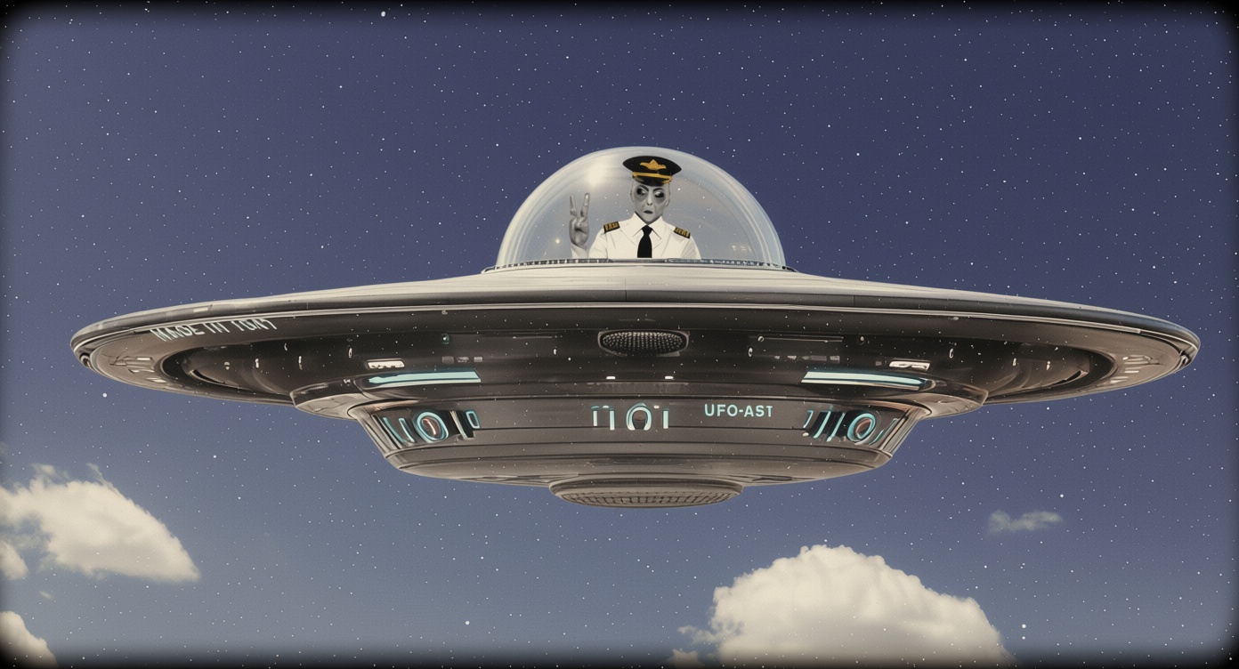 SAUCER1 takes flight from Area 51 on World UFO Day