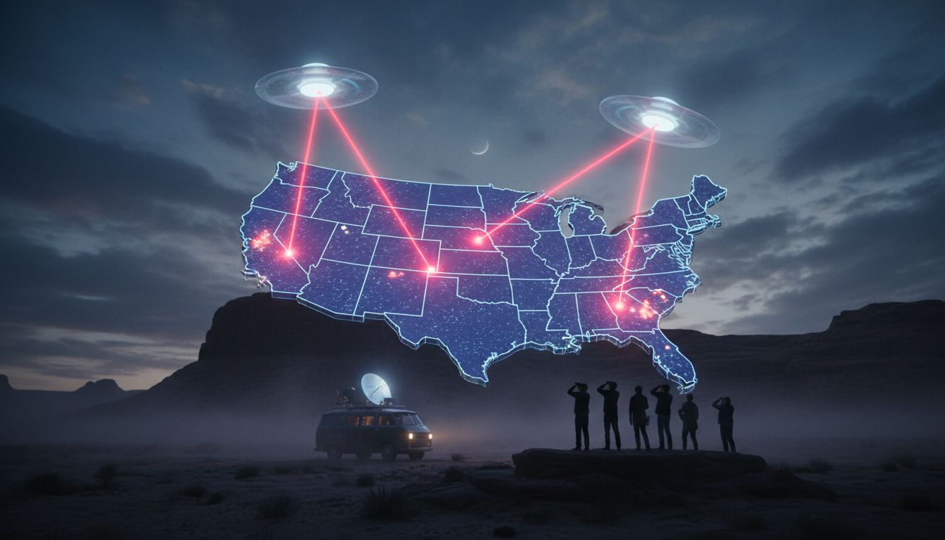 ‘The truth is out there’: Places in the U.S. where you’re most likely to see a UFO - AL.com