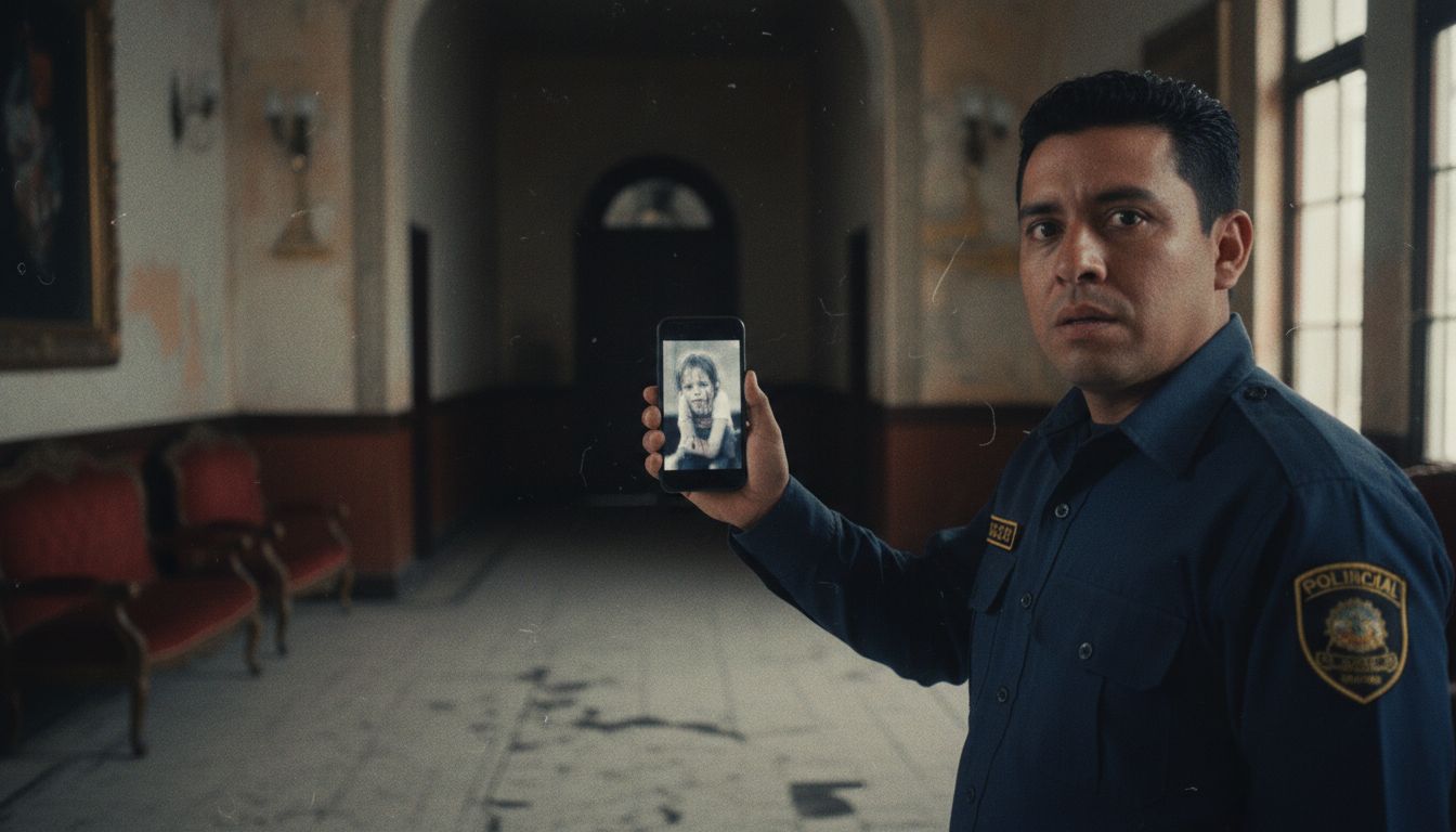 Security guard films alleged ghost child at Colombian cinema