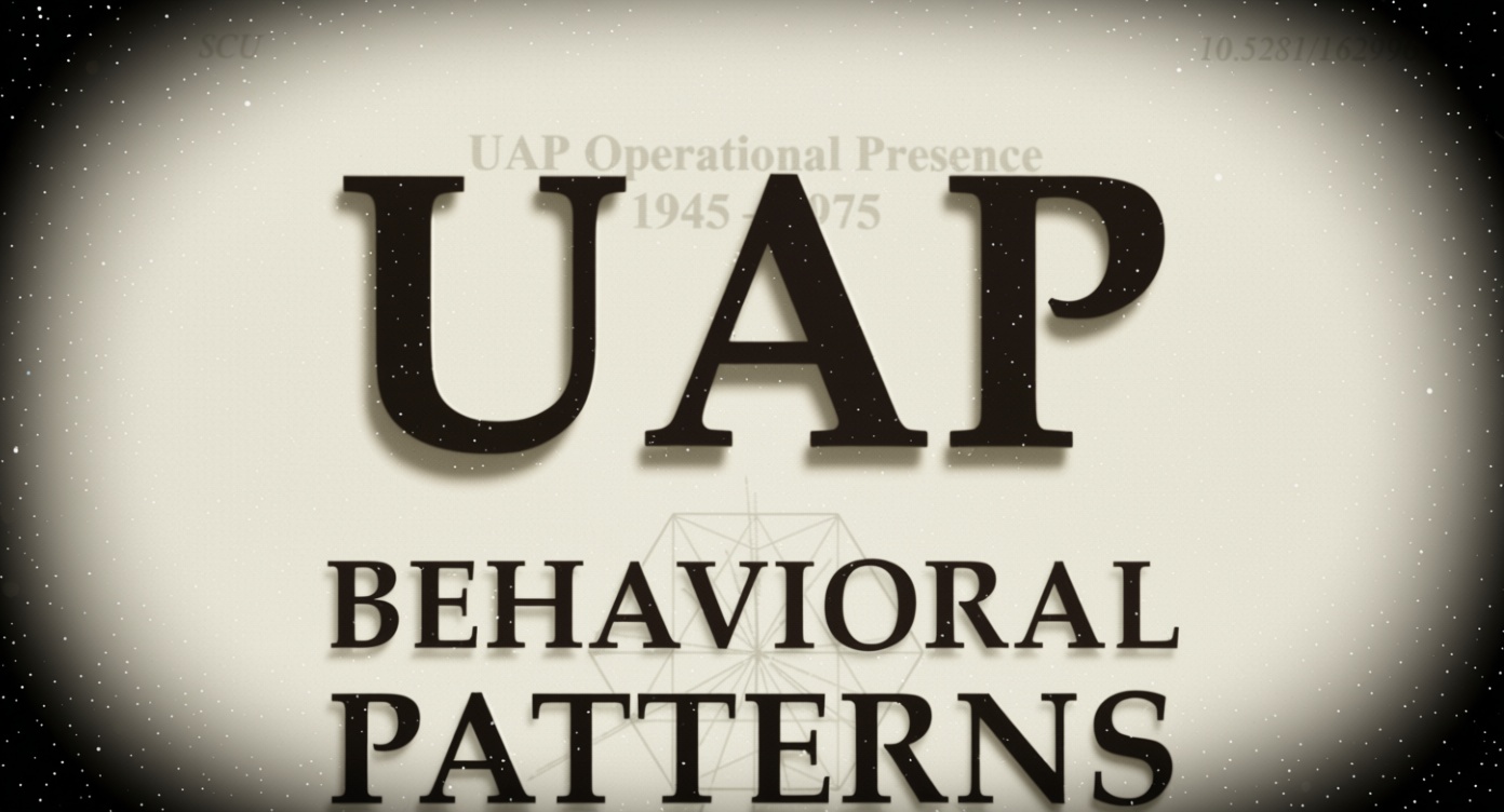New study suggests a reconnaissance pattern in historical UAP reports