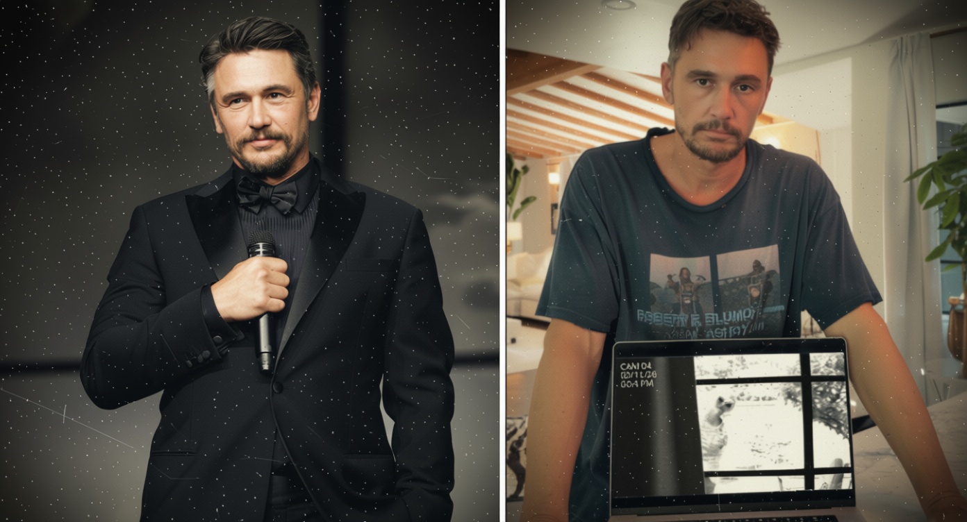 James Franco teases alien footage in online videos