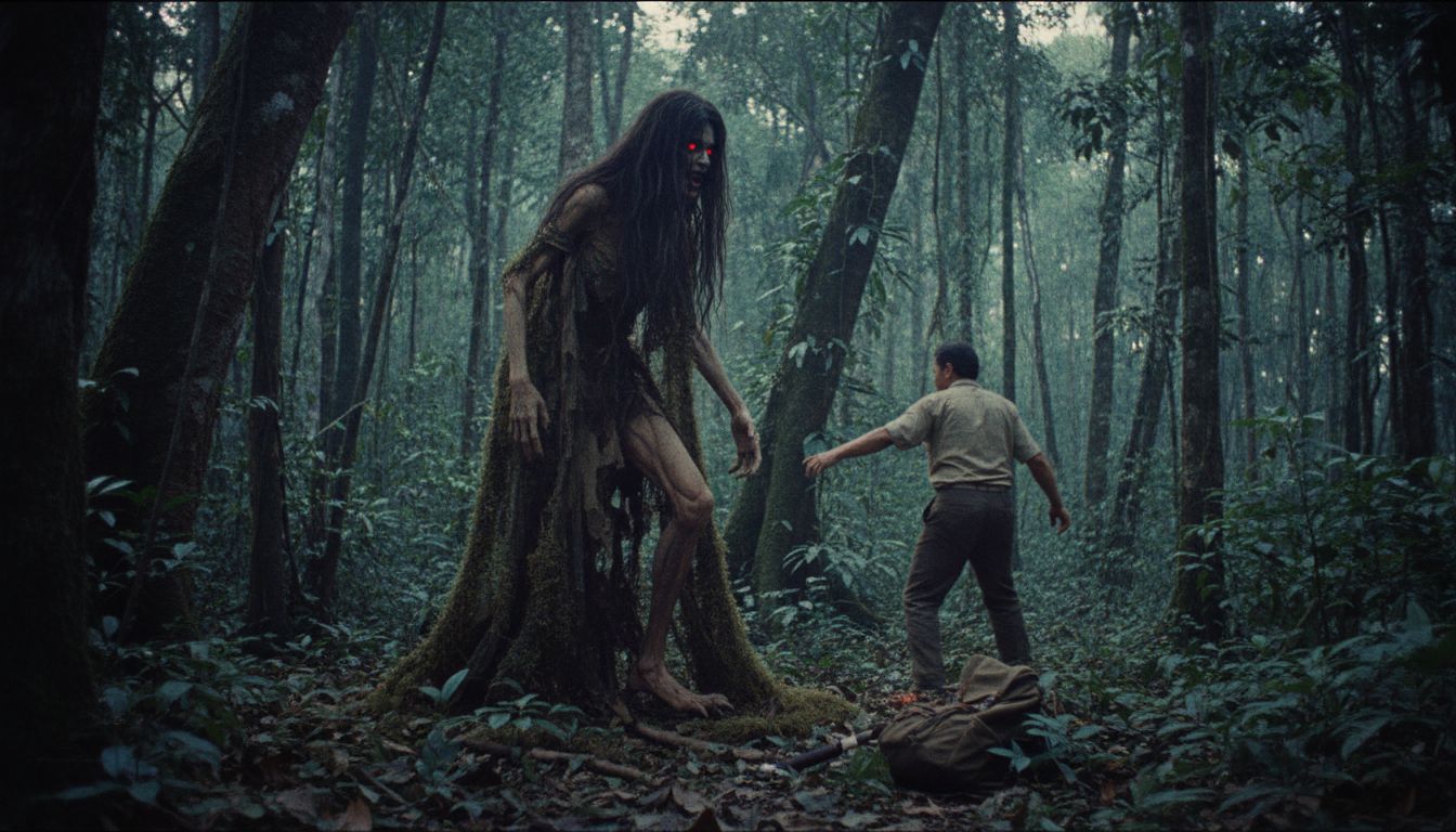 La Patasola is a one-legged vampiric entity from the Colombian wilderness