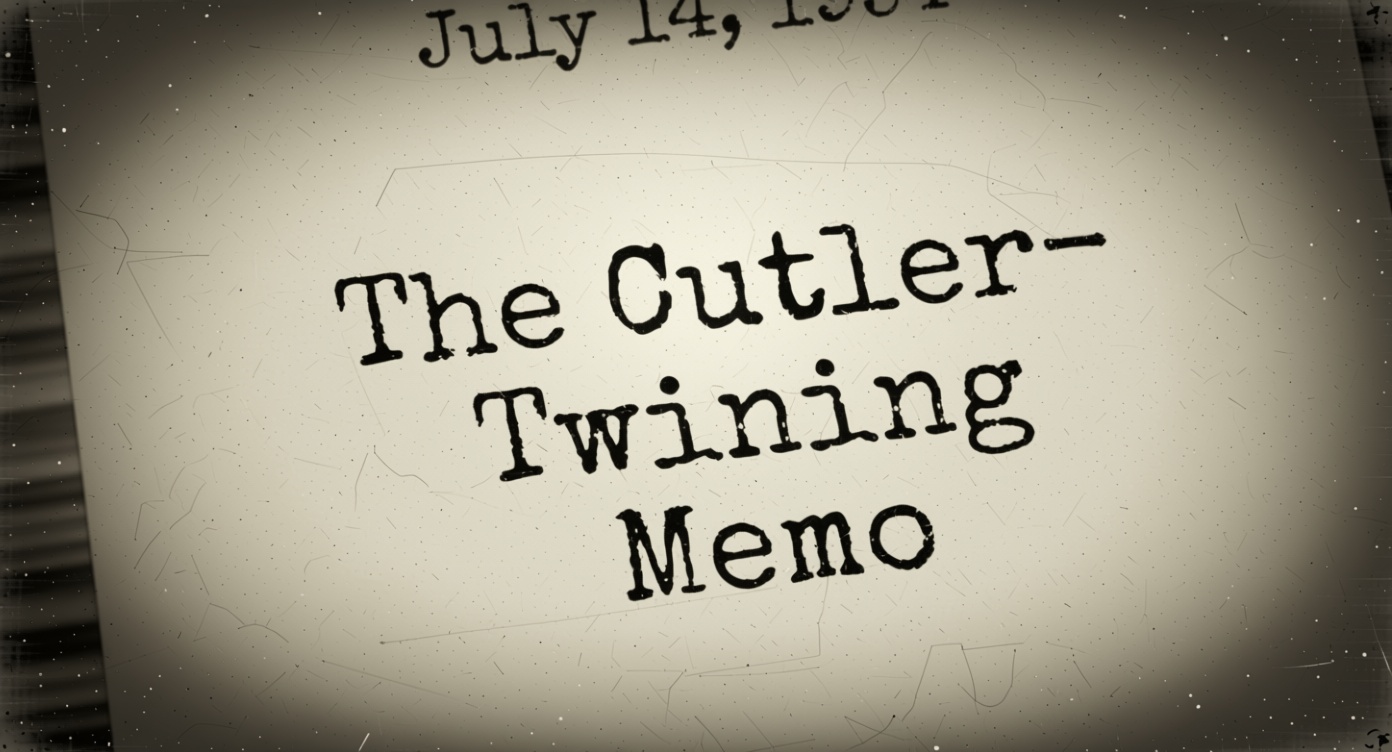 NARA report revisits issues with Cutler-Twining memo in MJ-12 documents