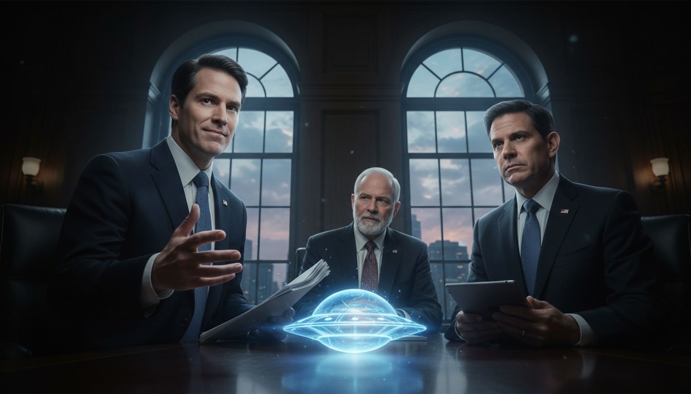 JD Vance Reveals MAGA 'Best Friend' Who Is 'Very Interested' In UFOs Huffpost