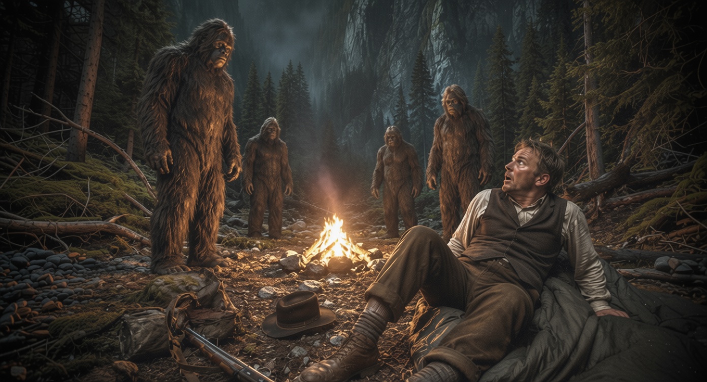Albert Ostman, His Sasquatch Abduction, And Escape in 1924