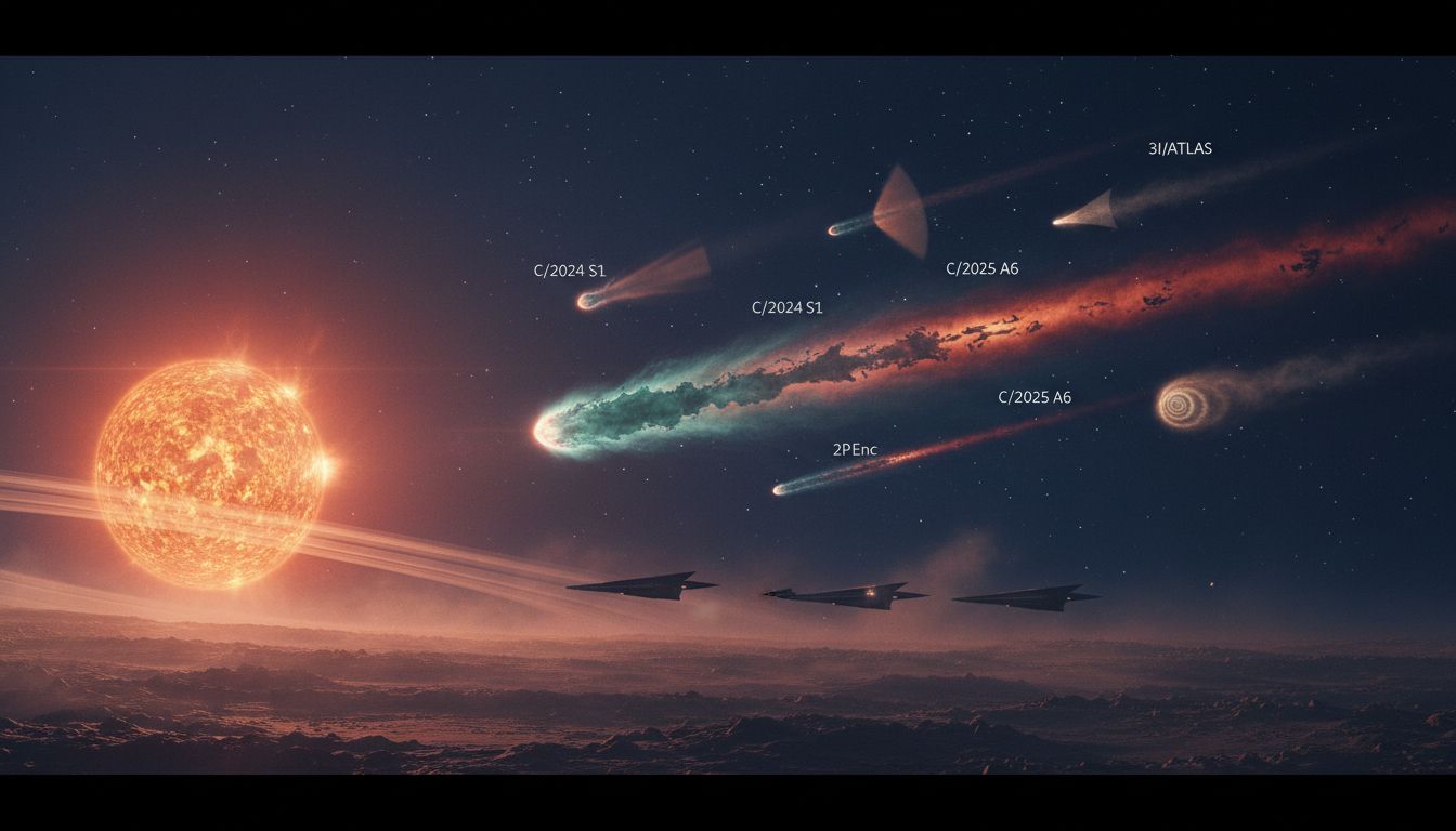 Comets for Halloween Misterika