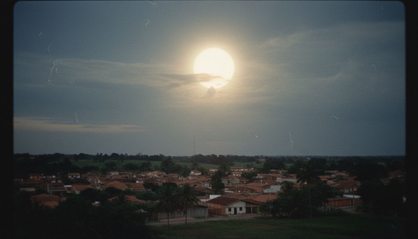 Witness films brightening orb/UAP in Brazil
