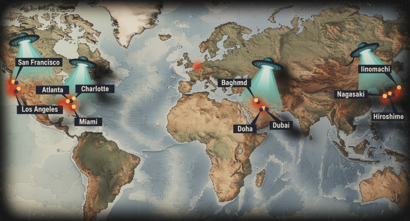 Video examines reported UFO activity near nuclear power plants