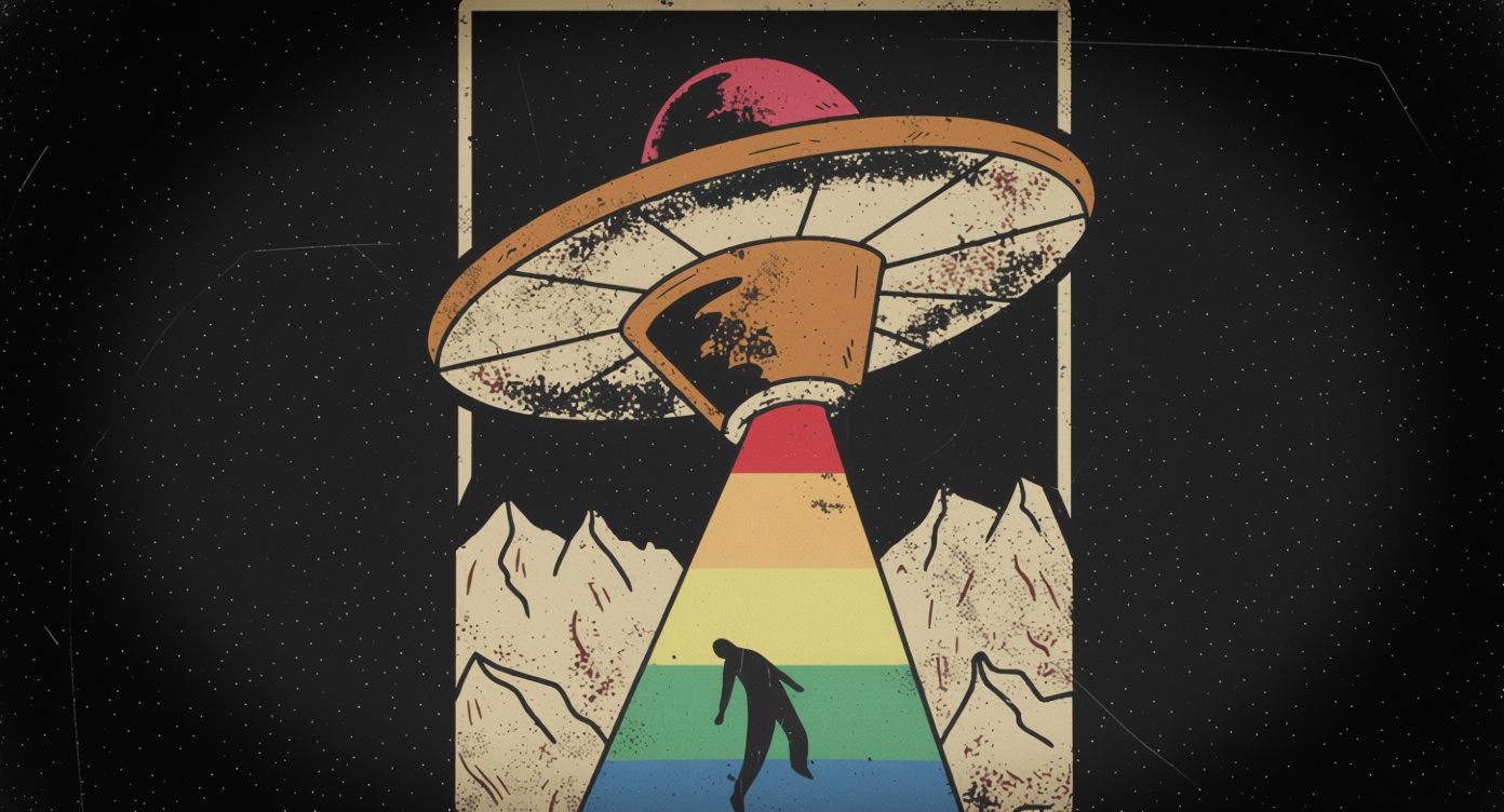 Pride recounts childhood alien abduction experiences