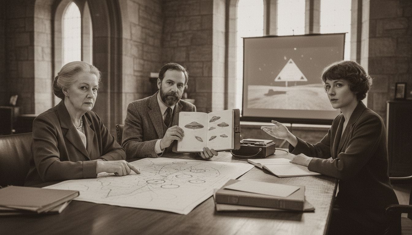 Discussion examines 80 years of UAP observation claims