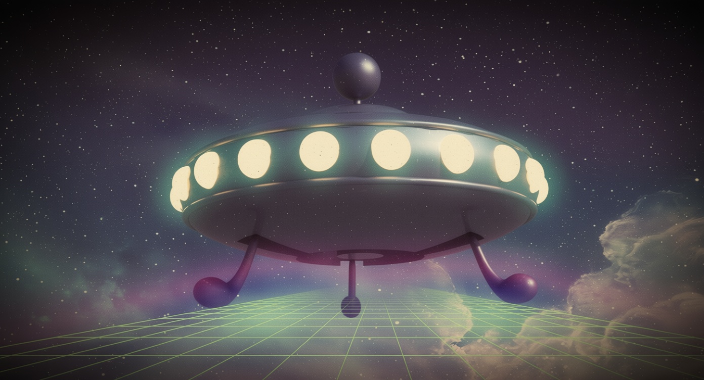 Animated video discusses alien and UFO topics