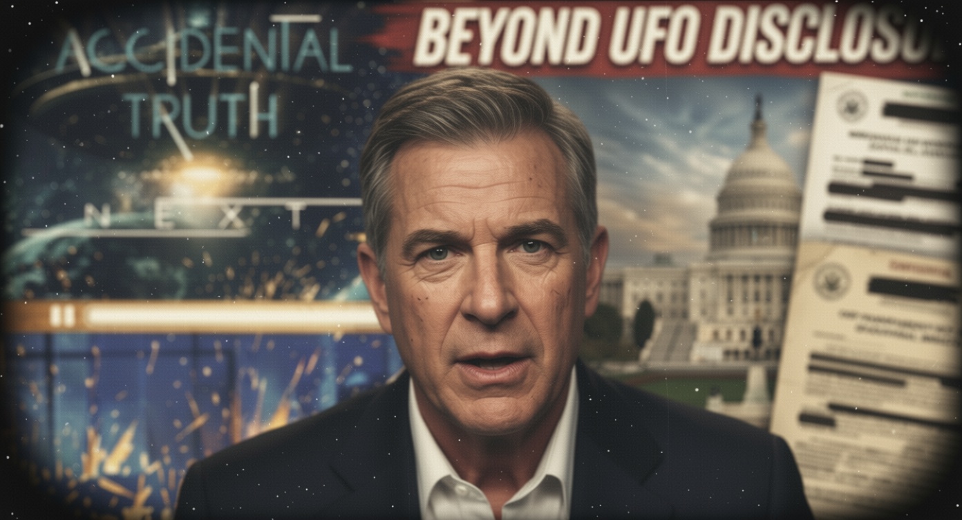 Ron James discusses what comes after UFO disclosure on a live podcast